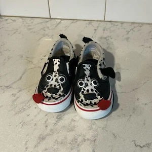 Vans Dalmatian Dog Slip on Sneaker -Size 6 Toddler - Picture 1 of 7