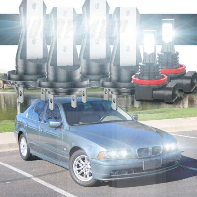 For BMW 525i 530i 540i 2001-2003 6X LED Headlight Bulbs Hi Lo Beam Fog Light - Image 1 of 4