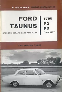 Ford Taunus 17M P2 P3 from 1957 Olyslager Motor Manual No. 22 1963 - Picture 1 of 1