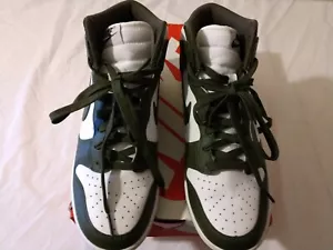 Size 7.5 - Nike Dunk High Retro Cargo Khaki DD1399-107 06-07-22 New in box. - Picture 1 of 6