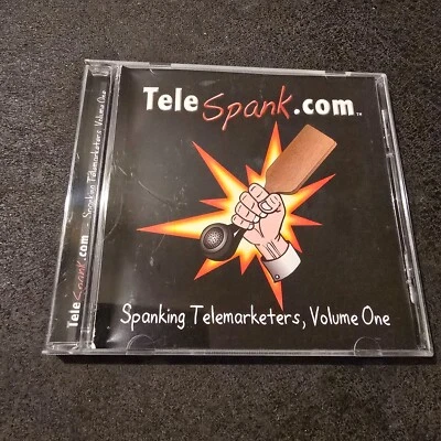 Telespank Spanking Telemarketers Volume 1 CD Crank Call Parody Comedy Foto 1 de 4