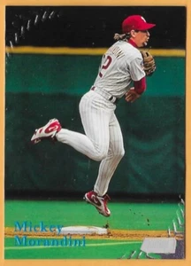 Mickey Morandini Philadelphia Phillies #133 - Topps Stadium Club casi nuevo-como nuevo 1998 - Imagen 1 de 2