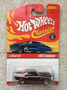Hot Wheels 1967 '67 Camaro SS Classic's Serie 1 Spectraflame MARRÓN 7 radios #14 - Imagen 1 de 10