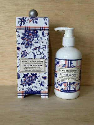 Michel Design Works 手部及身体乳液 - 佩斯利和格子 8 盎司 - PAO 12 个月 — 第 1/3 张图片