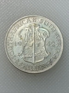 1942 South Africa Florin AA - Picture 1 of 2