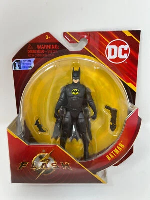 Spin Master The Flash Movie 4" Action Figure - Michael Keaton Batman NEW 2023 - Image 1 of 4