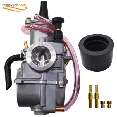 For mortorcycle 2 Stroke For 70 - 110cc 21mm PWK racing carburetor W/ power jet Foto 1 de 4