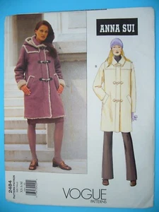 Fabulous Anna Sui designer Vogue jacket pattern, #2484, XS-M - Picture 1 of 2