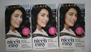 3 Packs Clairol Nice ’N Easy 2BB Blue Black Permanent Hair Dye Color - NEW - Picture 1 of 7