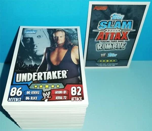 Topps WWE Wrestling Cards *SLAM ATTAX RUMBLE* 2011 KOMPLETT 175 Karten nxt aew - Zdjęcie 1 z 1