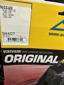 Viseras de ventilación tintadas para Nissan 05-20 Frontier 05-21 Navara - Imagen 1 de 6