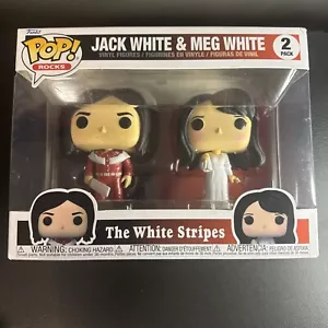 Funko Pop! Rocks: The White Stripes 2er Pack - Jack White - Meg White - - Bild 1 von 4