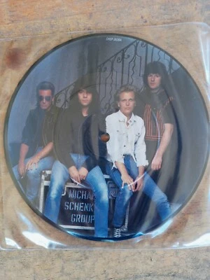 MICHEL SCHENKER GROUP Dancer 7" Vinyl UK Chrysalis 1982 7" Picture Disc Unplayed - Image 1 of 2