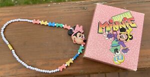 Vintage 1988 Disney Avon Totally Minnie Mouse Pastel Girl's Child Necklace