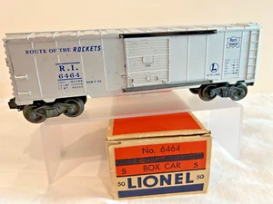 LIONEL6464-175#5 RARE OVRSTMP BX ~SET-2217WS ROCK ISLAND Type1.Var.-C_BLT-54 - Picture 1 of 7