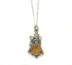 Maximal Art Necklace Fairy Angel Silver Crystal John Wind Jewelry New - Picture 1 of 1
