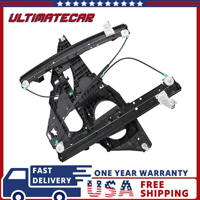 1x Front Driver Window Regulator For 2003-2006 Ford Expedition Lincoln Navigator Foto 1 de 4
