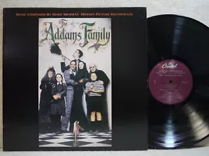 The Addams Family O.S.T 1991 Korea LP Picture W/Insert EX+ ~ NM Promo - Imagen 1 de 6