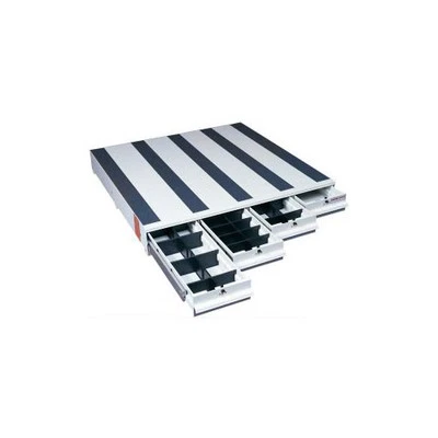 Weather Guard 318-3 ITEMIZER Brite Blanco ARMOR TUF 4 Unidad de Cajones para Furgoneta, Aluminio Foto 1 de 2