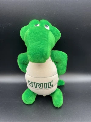 VIVIL Kuscheltier Krokodil Stofftier Grün 28cm Plüschtier Tier Werbung - Bild 1 von 4