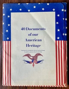 40 Dokumente unseres amerikanischen Erbes - Freiheit Zug Reproduktion Amer. Heritage - Bild 1 von 6