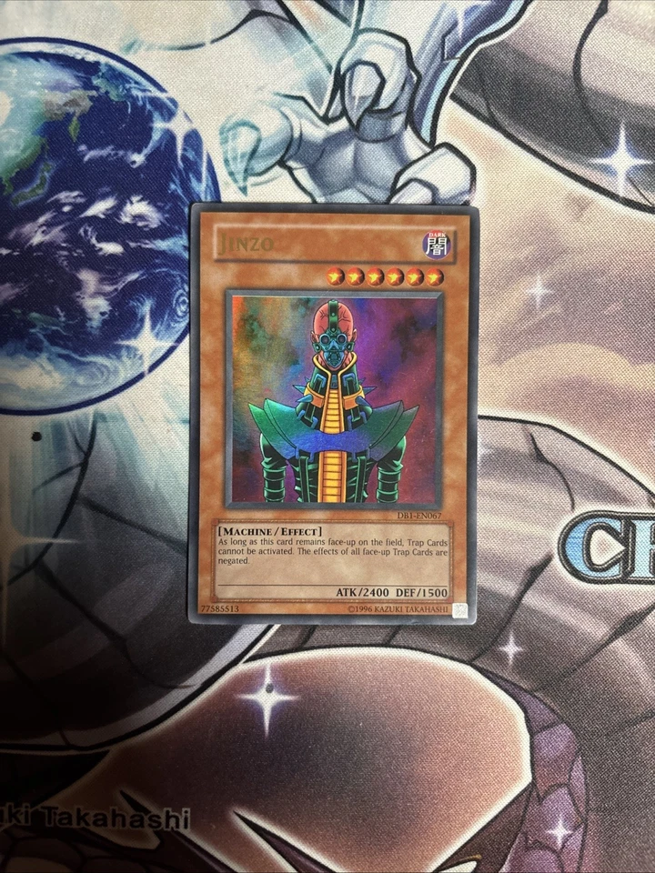 (YVH) Yugioh! LP Jinzo - DB1-EN067 - Ultra Rare - LP - Image 1 of 4