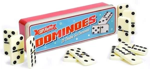 KandyToys SupeRetro 28 Dominoes in Tin Gift Set - Picture 1 of 3