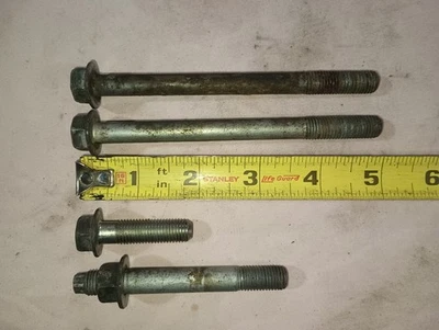 Bolts for 2007-2021 TOYOTA TUNDRA ENGINE ALTERNATOR GENERATOR OEM 4pcs - Image 1 of 2