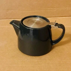 FORLIFE Stump Teapot Charcoal Grey W/ SS Infuser Basket And Lid 18 oz READ DESC - Picture 1 of 6