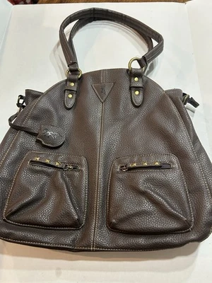 Browning Concealed Carry Purse Brown Leather 14” X 15” X 6” Camo Inside NEW NICE - Image 1 of 4