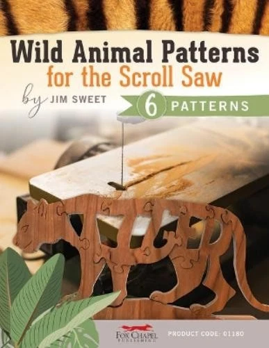 Jim Sweet Wild Animal Patterns for the Scroll Saw (Paperback) (US IMPORT) - Image 1 of 1