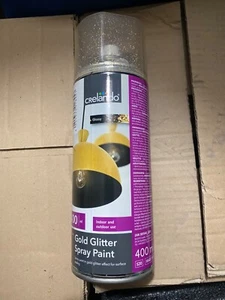 bombolette spray trasparente effetto glitter argento - Foto 1 di 1