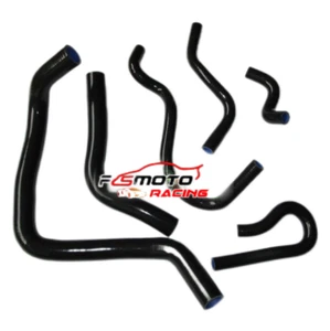 For 1992-2000 HONDA CIVIC D15 D16 EG EK SILICONE RADIATOR & HEATER HOSE BLACK - Imagen 1 de 5