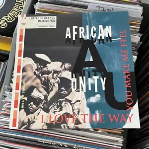 African Unity I Love The Way You Make Me Feel PROMO SINGLE Vinyl TABU RECORDS EX - Picture 1 of 7