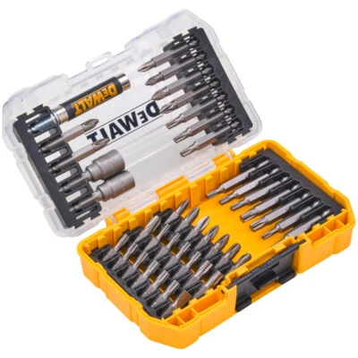 DeWALT Bitsatz 40-tlg. Bit Set magnetisch Stahl Bithalter Bitsortiment Bitbox - Bild 1 von 3