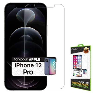 Cellet Tempered Glass Screen Protector Compatible with Apple iPhone 12 Pro - Picture 1 of 7