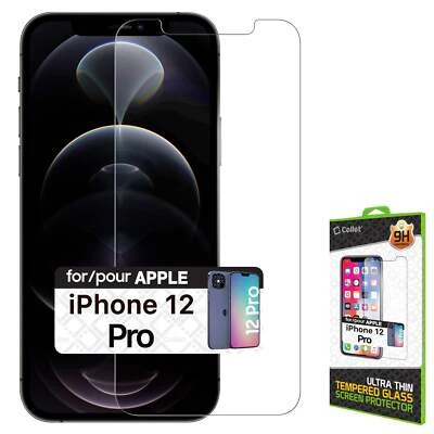 Cellet Tempered Glass Screen Protector Compatible with Apple iPhone 12 Pro - Image 1 of 4