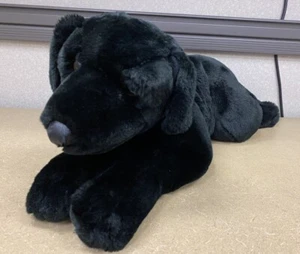 28" Animal Alley Black Lab Labrador Dog 1999 Kids Preferred Plush - Picture 1 of 10