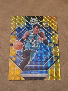 2022-23 Mosaico Jaden Ivey Amarillo Reactivo Prizm Novato de Control #216 Pistones - Imagen 1 de 3