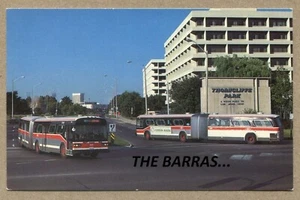 GMC 1983 Articulated Buses TTC Evaluation in TORONTO ON. CANADA POSTCARD - Picture 1 of 2