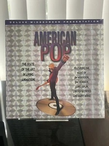 Sealed! AMERICAN POP Laserdisc RALPH BAKSHI Animated Widescreen RARE Hendrix - Bild 1 von 2
