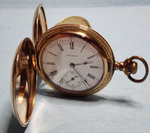 1906 WALTHAM Size 6s 15j Model 1890 Grade SEASIDE Pocket Watch GF Case 20 years - Picture 1 of 12