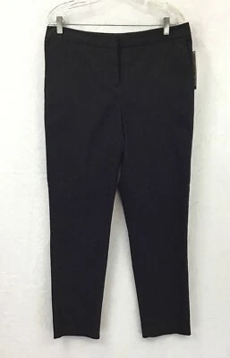 Pantalones de vestir informales Attention ajustados/dise medio elásticos cónicos nuevos con etiquetas/talla 10 Foto 1 de 4