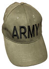 US Army Hat Coyote Dark Olive Green Baseball Cap Ballcap Rothco Embroidered