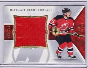 05-06 Zach Parise Ultimate Debut Threads Rookie Jersey /250