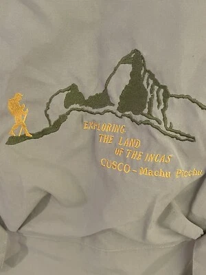 Fishing Vest mens L  Machu Picchu Cusco Gear Mesh Fly Utility Trekking Tactical - Image 1 of 4