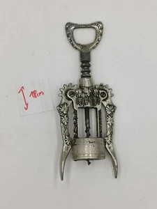 Flaschenzieher Öffner Kronkorken Korken Zieher Metall Alpen vintage antik massiv - Bild 1 von 3