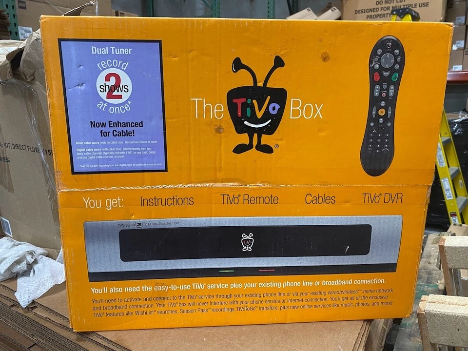 TiVo  Dual tuner sealed Brand NEW - Image 1 of 1