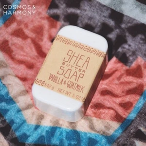 Cosmos and Harmony SHEA BUTTER SOAP Vanilla & Goat Milk 142g. (1 Pcs) - Picture 1 of 5