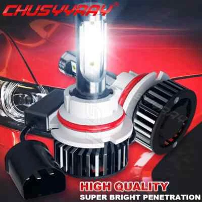 For Chrysler Town & Country 2001-2004 6000K 9007 LED Headlight Hi/Low Beam Bulbs - Image 1 of 4
